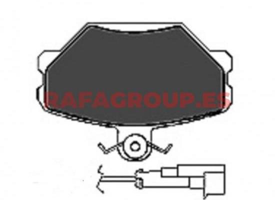 RG6292 - Pastillas de freno